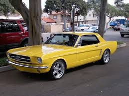Image result for Phoenician Yellow 1964 Mustang
