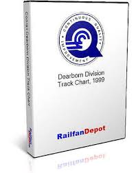 Conrail Dearborn Division Track Chart 1999 Pdf On Cd
