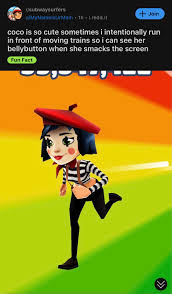 coco from subway surfers : rcomedyheaven