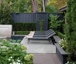 Chic Black Fence Black Garden Fence Backyard Fences Backyard House