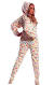Onesie With Bum Flap Open