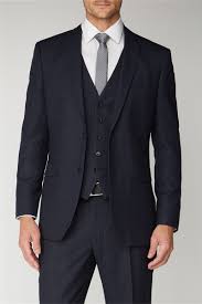 Our range includes slim fit trousers and extra slim fit trousers, perfect for the office or a wedding. Scott Taylor Men S Navy Check Regular Fit Suit Suit Direct
