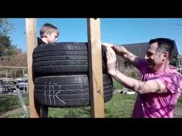 Klettergerust Fur Kinder Selber Machen Kletterburg Aus Reifen Kinder Klettergerust Reifen Selber Machen