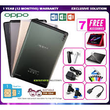 Whatmobile oppo price is updated on urdupoint in pkr. Oppo Tab 10 1 4gb 64gb Dual Sim 1 Year Distributor Warranty Shopee Malaysia
