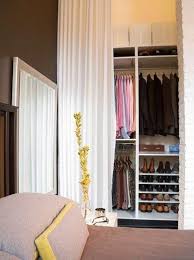 Doorless Closet Ideas Closet Apartment Small Apartment Storage Closet Bedroom
