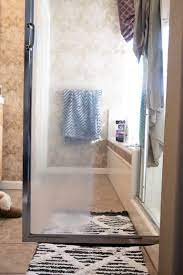 How To Remove Hard Water Stains From Glass Showers Hard Water Stain Remover Cleaning Hacks House Cleaning Tips