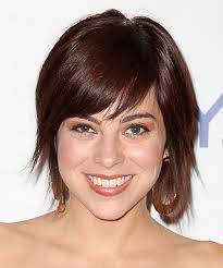 Krysta Rodriguez Medium Straight Casual Medium Hair Styles Straight Hairstyles Casual Hairstyles