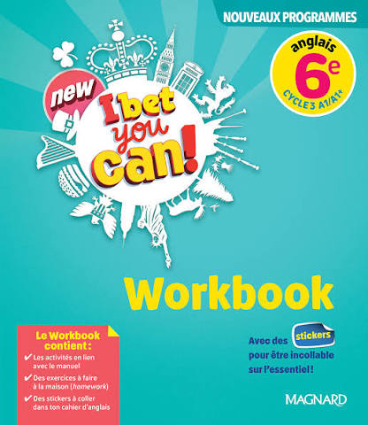 new I Bet You Can! 6e (2025) - Workbook | Magnard