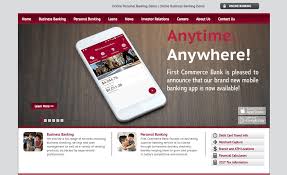 You must be a commerce bank online banking or small business online banking user. 1st Commerce Bank Bankingexpert