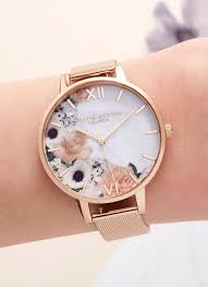 Used item in a very good condition. Buy Olivia Burton Round Analog White Floral Dial Ladies Watch Ob16mf13 Helios Watch Store