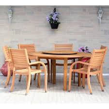 Displayed here on t his page is some of our popular dining sets that can comfortably seat 6 people. Gonilla 7 Piece Teak Finish Patio Dining Set With Lazy Susan By Havenside Home On Sale Overstock 30728895