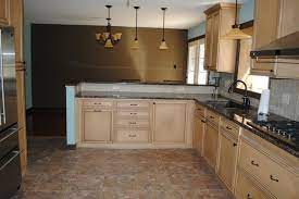 So it definitely pays to get a clear idea of the kitchen floor tile style you like best before even starting. Duraceramic Floors Baltic Brown Granite Maple Cabinets Traditional Kitchen Other By Hatchett Design Remodel Houzz Uk
