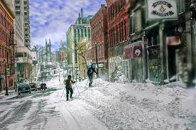 Snow Storm In Saint John Posted By Dwight Reimer February 11 2013 Saint John New Brunswick Saint John New Brunswick New Brunswick Canada St John