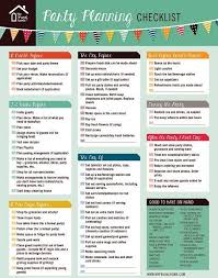 Birthday Party Supplies List Printable Party Planning Checklist Party Planning Checklist Printable Party Planning Checklist Birthday Party Planning Checklist