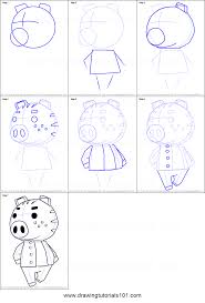 How To Draw Kevin From Animal Crossing Printable Drawing Sheet By Drawingtutorials101 Com Drawing Sheet Animal Crossing Drawings