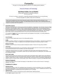 Architectural science, sustainable tropical design, thermal comfort universiti putra malaysia, malaysia. Pertanika Guideline Publishing Page Layout