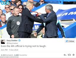 Sorry, how much is life insurance? Arsene Wenger Push On Jose Mourinho Virals Internet Reacts To Chelsea And Arsenal Pair Daily Mail Online