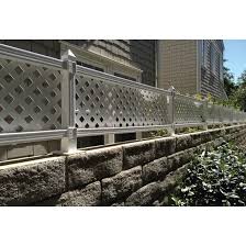 Help protect your players from injury against the top of chain link fences while enhancing your ballpark's appearance. Snapfence 24 Ft X 16 In Privacy Lattice Fence Toppers Wayfair