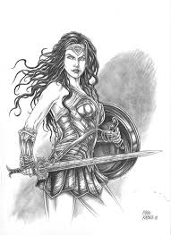 Drawing on the collins english dictionary definitions, she added: Wonder Woman Original Drawing Mike Ratera 30x21 Cm Catawiki