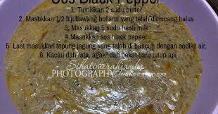 Resepi sos lada hitam / black pepper sauce yang paling sedap. Resepi Black Pepper Chicken Chop Listen Rr