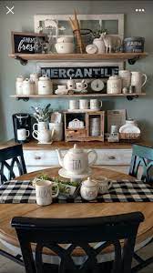 39 Accent Interior Ideas To Rock This Summer Home Decor Ideas Coffee Bar Home Farmhouse Dining Kitchen Themes