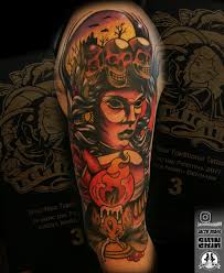 This tattoo is the best choice for a sleeve tattoo. 1001 Ideas For A Beautiful Neo Traditional Tattoo