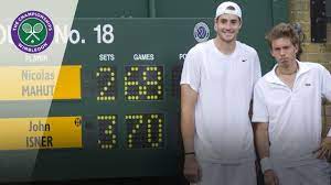 Last set of longest tennis match ever! John Isner V Nicolas Mahut Wimbledon 2010 First Round Extended Highlights Youtube
