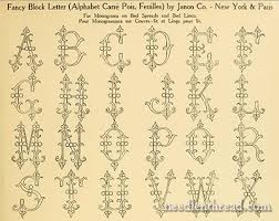 Just like the name, the letters are created using zigzags. Janon Company Fine Hand Embroidery Monograms Free Online Resource Needlenthread Com