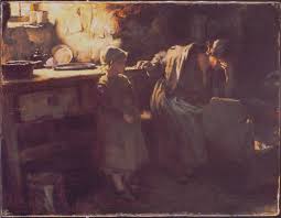 The Kissed Mouth Tuesday 24th December Frank Holl Obviously