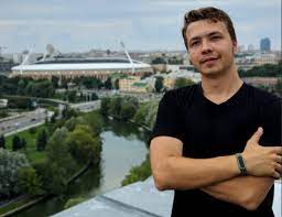 Roman protasevich attends an opposition rally in minsk, belarus, in march 2012. 6l5s1apzwhlcom