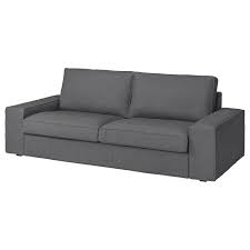 Un canapé 3 places gris apportera un look design à votre pièce en un clin d'oeil. Kivik Canape 3 Places Skiftebo Gris Fonce Ikea