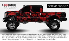 Getting there in a jeep is all the fun. Matte Vinyl Wrap Truck Matte