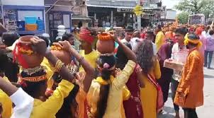 1008 Chandi Mahayagya was completed in a jiffy, grand Kalash Yatra was  supported by Sachin Ram