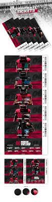 2016 North Central College Football Tickets On Behance Football Ticket Ticket Design Sports Graphic Design