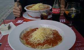Combine milk, egg yolks, sugar, and salt in a small saucepan; A Small Spaghetti Bolognese And A Medium Spaghetti Kastart Across Picture Of De Kastart Ghent Tripadvisor