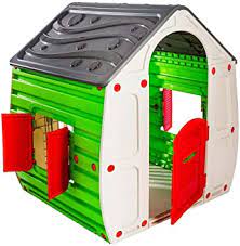Cresci e impara con noi le nuove cose e le. Casetta Gioco Per Bimbi Cm 102x90x109h Casa Gioco Bambini Esterno Giardino Amazon It Giochi E Giocattoli