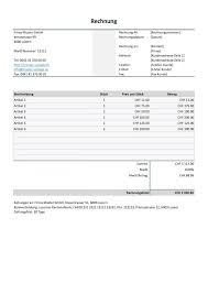 Jede akontorechnung enthält eine rechtsmittelbelehrung (einspracherecht; Rechnungsvorlage Schweiz Word Excel Gratis Downloaden