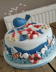 Baby Shower Cake Nautical Themed Nautical Baby Shower Cake Baby Shower Cakes For Boys Baby Shower Cakes