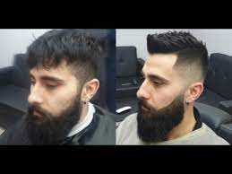 B)seyrek sakal modelleri bazı erkeklerde sakal yoğunluğu azdır bunlar için önerimiz çok uzun görünümlerden uzak. Kisa Erkek Sac Modeli Uzun Sakal Modeli Men S Curly Hair Fade Hairstyling Youtube