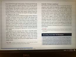 Solved Physiological Responses To Short Term And Long Ter