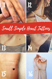 Heart tattoos with names for men. 53 Adorable Small Heart Tattoos Tattooglee