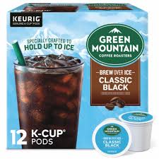 629,812 followers · food & beverage company. Green Mountain Coffee Roasters Brew Over Ice Classic Black K Cup Pods 12 Ct Kroger