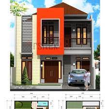 Rekomendasi Gambar Gambar Denah Rumah Sederhana 2 Lantai Denah Rumah Minimalis 2 Lantai Ukuran 6x12 Rumah Denah Rek House Styles Best Interior Design House
