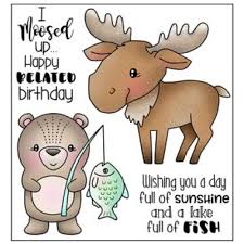 Darcie S Moosed Up Clear Stamp Set Pol394 In 2020 Clear Stamps Stamp Set Stamp