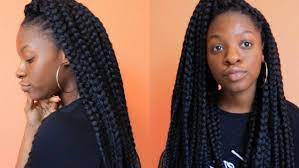 How To Do Jumbo Box Braids 2019 For Black Women S Box Braids 2019 Box Braids Styling Box Braids Hairstyles Jumbo Box Braids