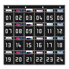 Office School Supplies 30 Pockets Numbered Classroom