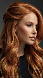 Elegant Copper Blonde French Braid Updo for Formal Events 🎩