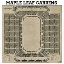Details About Toronto Maple Leaf Gardens Seating Chart 16x16 Photo