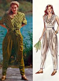Burda Vintage Late 80s Early 90s Women S Sewing Pattern Etsy Women S Sewing Pattern Vogue Sewing Patterns Harem Pants Pattern
