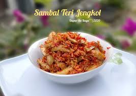 Mukbang lalapan pare sambal ikan teri basah nikmatnya tiada duanya mukbang indonesia. Sambal Teri Jengkol Yang Lezat